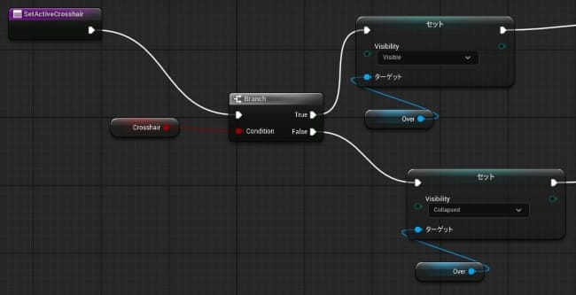 UE5のクロスヘア
